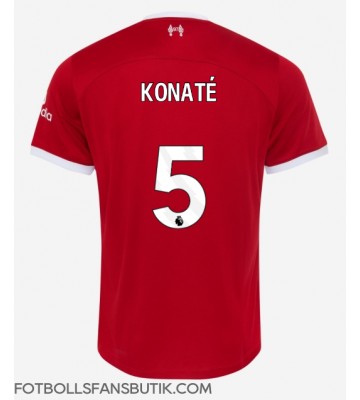 Liverpool Ibrahima Konate #5 Replika Hemmatröja 2023-24 Kortärmad